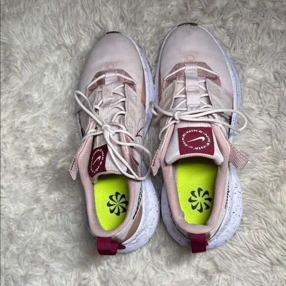Nike Crater impact light soft pink Blush and White Athletic Shoes - Picture 5 of 7
